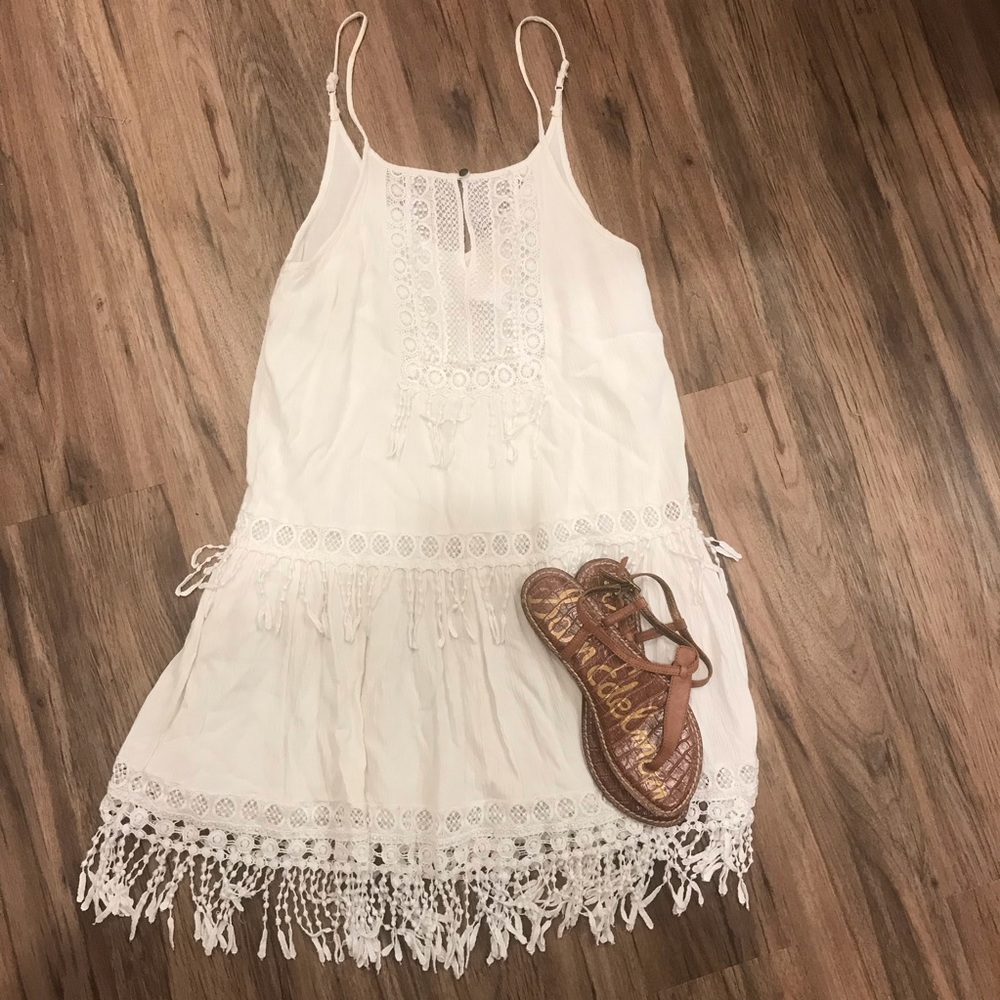 American eagle white dress
